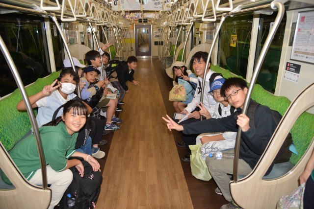 地下鉄車内にて