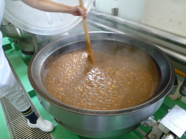 1時間以上煮込んだカレー