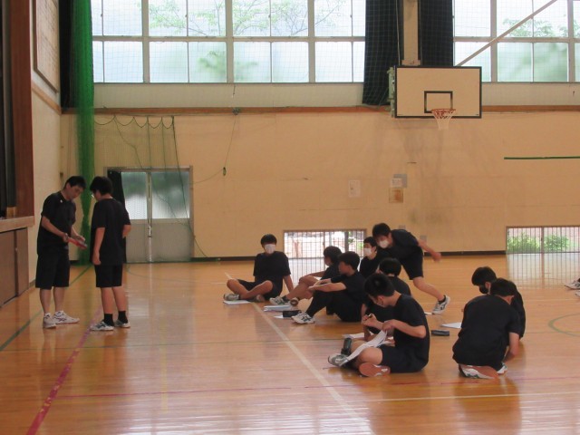 ２年生　保体