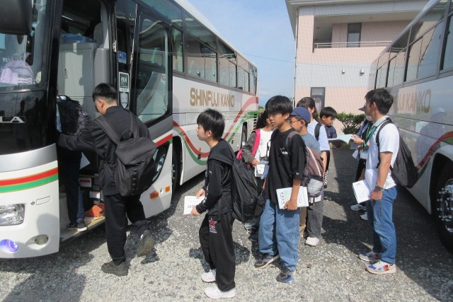 １年生乗車